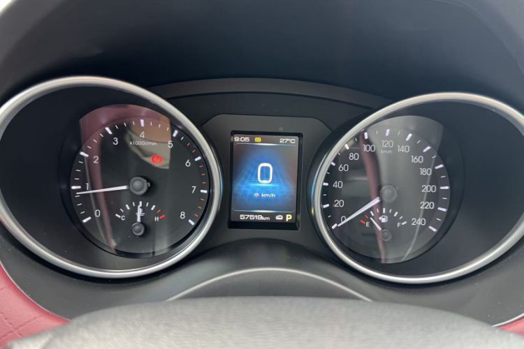 Used Haval H6 Coupe 2020 Smart Connect Version 1.5T Automatic Two-Wheel Drive Elite Model Odometer Close Up