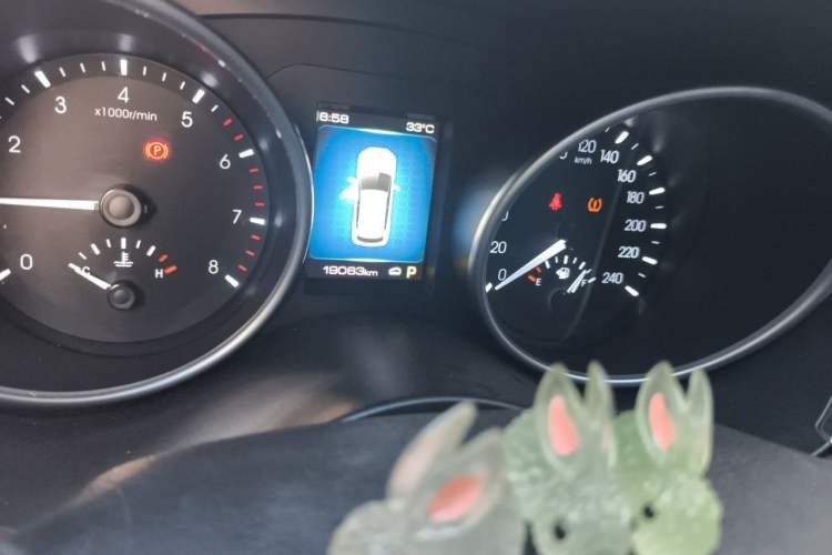 Used Haval H6 Coupe 2020 Smart Connect Version 1.5T Automatic Two-Wheel Drive Elite Model Odometer Close Up