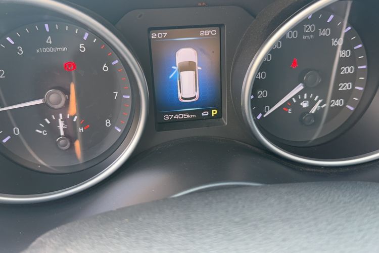Used Haval H6 Coupe 2020 Smart Connect Version 1.5T Automatic Two-Wheel Drive Elite Model Odometer Close Up