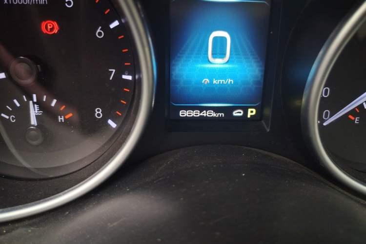 Used Haval H6 Coupe 2020 Smart Connect Version 1.5T Automatic Two-Wheel Drive Elite Model Odometer Close Up