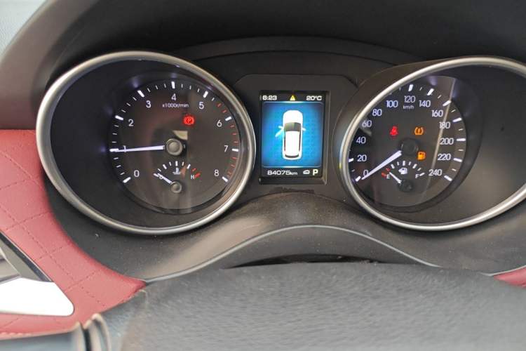 Used Haval H6 Coupe 2020 Smart Connect Version 1.5T Automatic Two-Wheel Drive Elite Model Odometer Close Up