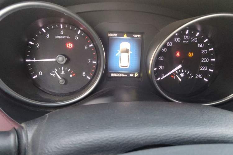 Used Haval H6 Coupe 2020 Smart Connect Version 1.5T Automatic Two-Wheel Drive Elite Model Odometer Close Up