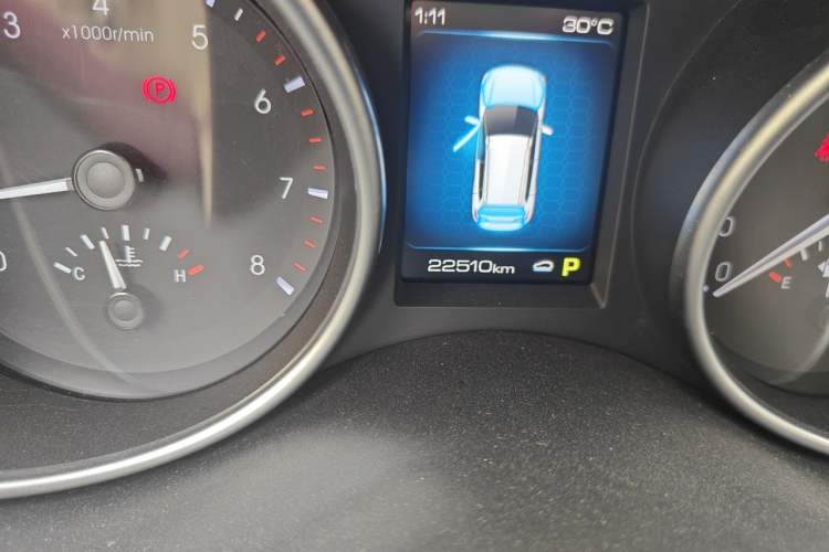 Used Haval H6 Coupe 2020 Smart Connect Version 1.5T Automatic Two-Wheel Drive Elite Model Odometer Close Up
