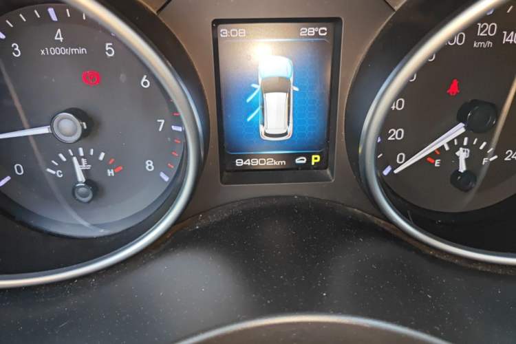 Used Haval H6 Coupe 2020 Smart Connect Version 1.5T Automatic Two-Wheel Drive Elite Model Odometer Close Up