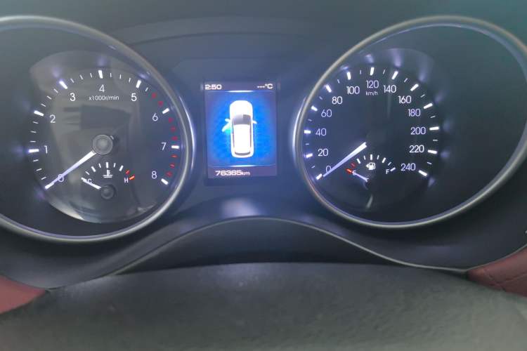 Used Haval H6 Coupe 2020 Smart Connect Version 1.5T Automatic Two-Wheel Drive Elite Model Odometer Close Up