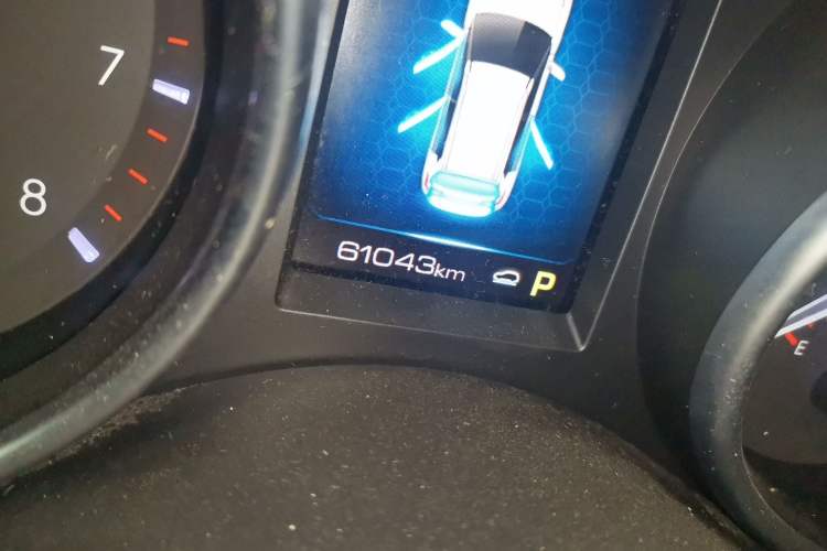 Used Haval H6 Coupe 2020 Smart Connect Version 1.5T Automatic Two-Wheel Drive Elite Model Odometer Close Up