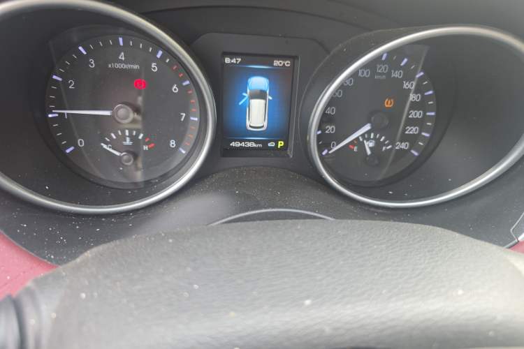 Used Haval H6 Coupe 2020 Smart Connect Version 1.5T Automatic Two-Wheel Drive Elite Model Odometer Close Up