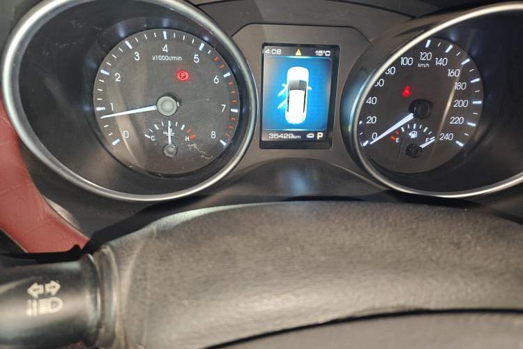 Used Haval H6 Coupe 2020 Smart Connect Version 1.5T Automatic Two-Wheel Drive Elite Model Odometer Close Up