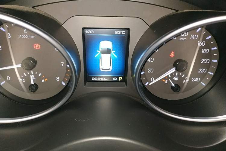 Used Haval H6 Coupe 2020 Smart Connect Version 1.5T Automatic Two-Wheel Drive Elite Model Odometer Close Up