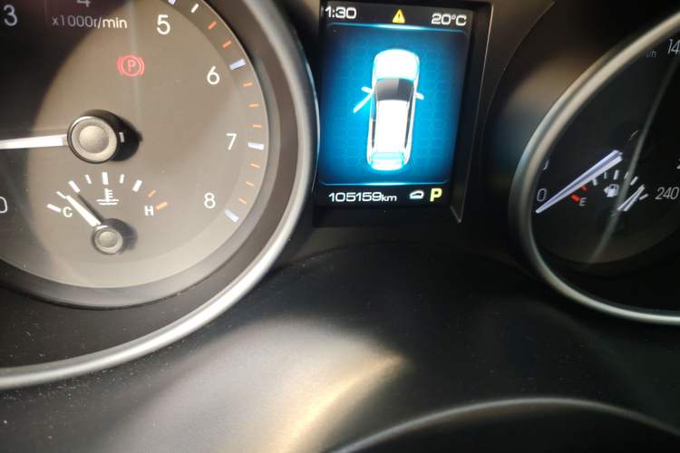 Used Haval H6 Coupe 2021 Smart Connect Edition 1.5T Automatic Two-Wheel Drive Luxury Smart Connect Version Odometer Close Up