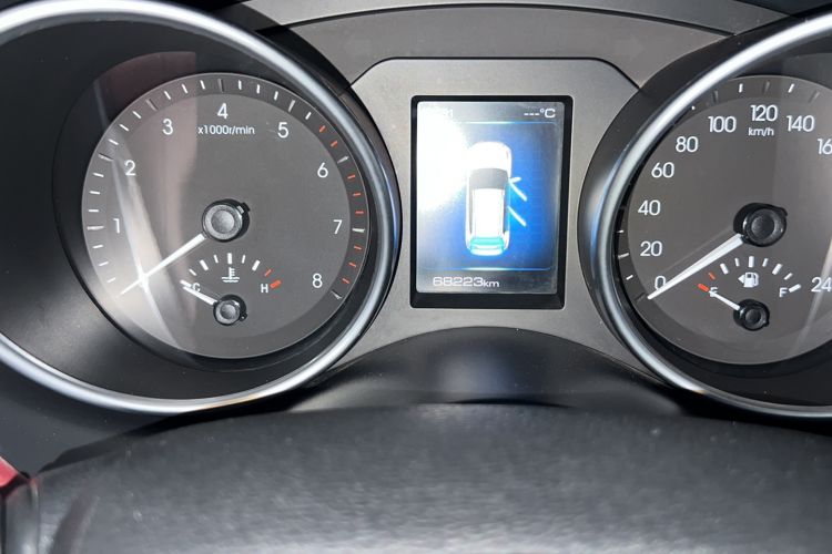 Used Haval H6 Coupe 2021 Smart Connect Version 1.5T Automatic Two-Wheel Drive Elite Model Odometer Close Up