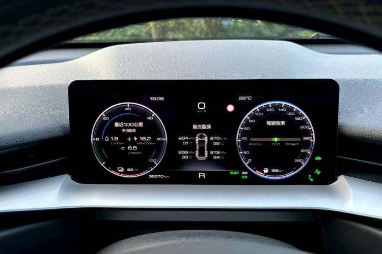 Used Haval H6 New Energy 2023 DHT-PHEV 110KM Enjoyment Edition Odometer Close Up