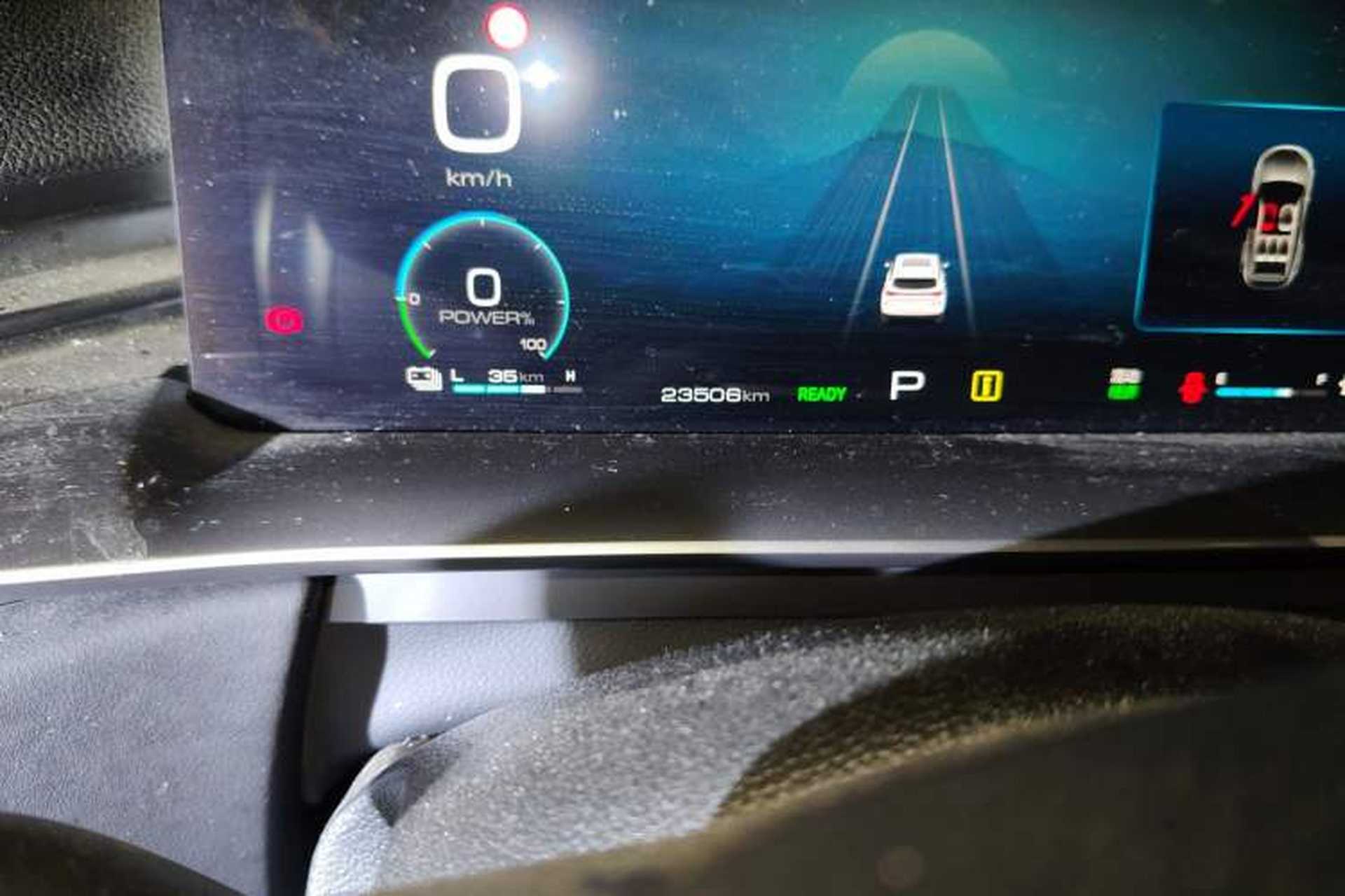 Used Haval H6 New Energy 2023 DHT-PHEV 55KM Enjoyment Edition Odometer Close Up