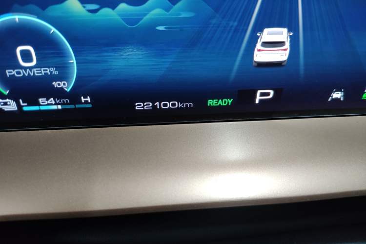 Used Haval H6 New Energy 2023 DHT-PHEV 110KM Long-Range Edition Odometer Close Up