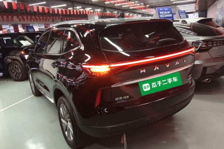 Used Haval H6 New Energy 2023 DHT-PHEV 55KM Enjoyment Edition Rear Left 45 Deg