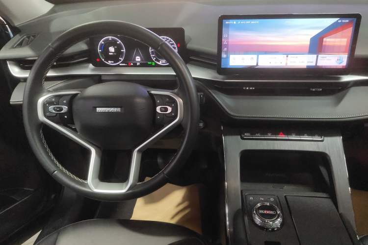 Used Haval H6 New Energy 2023 DHT-PHEV 55KM Enjoyment Edition Audio And AC Panel