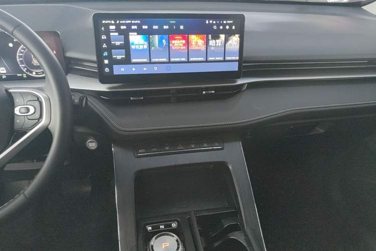 Used Haval H6 New Energy 2023 DHT-PHEV 110KM Enjoyment Edition Audio And AC Panel