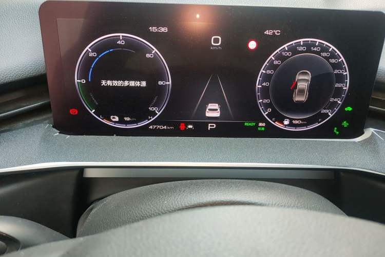 Used Haval H6 New Energy 2023 DHT-PHEV 110KM Enjoyment Edition Odometer Close Up