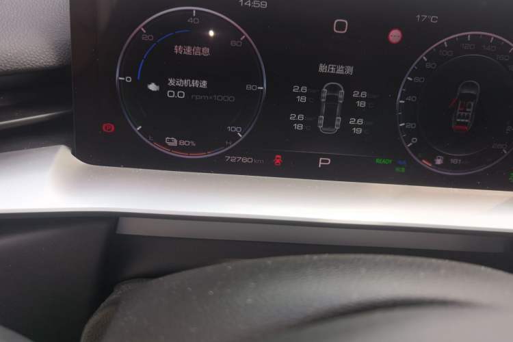 Used Haval H6 New Energy 2023 DHT-PHEV 110KM Long-Range Edition Odometer Close Up