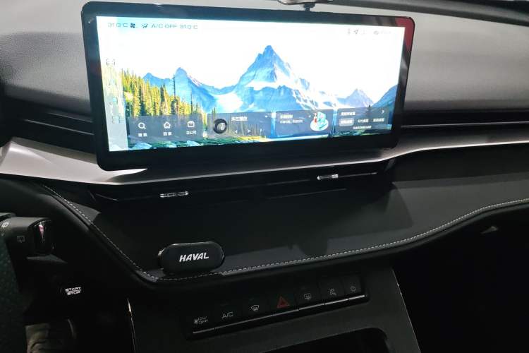 Used Haval H6 New Energy 2023 DHT-PHEV 110KM Enjoyment Edition Audio And AC Panel