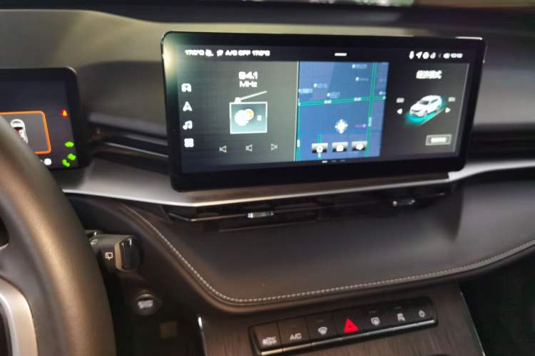 Used Haval H6 New Energy 2023 DHT-PHEV 55KM Enjoyment Edition Audio And AC Panel