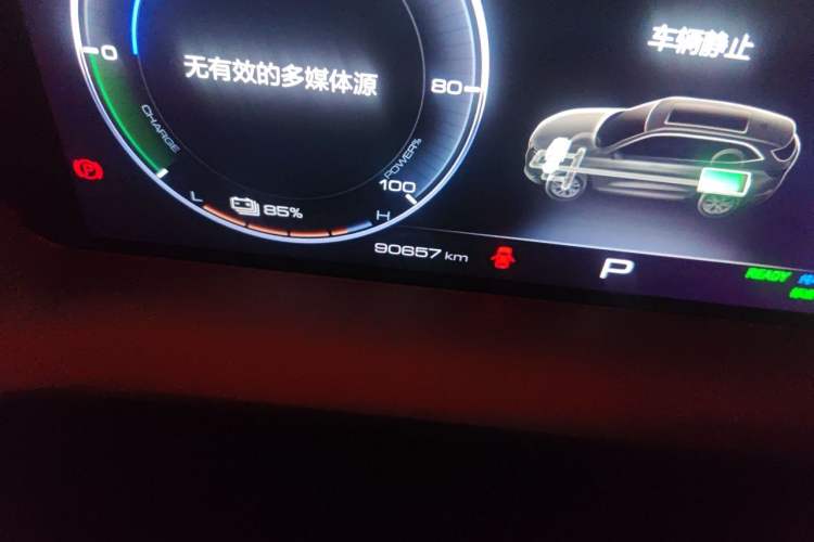 Used Haval H6 New Energy 2023 DHT-PHEV 110KM Enjoyment Edition Odometer Close Up