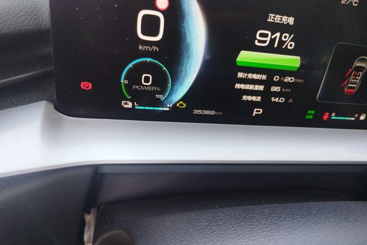 Used Haval H6 New Energy 2023 DHT-PHEV 110KM Enjoyment Edition Odometer Close Up
