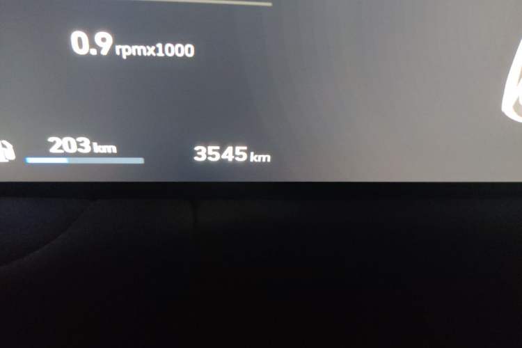 Used Haval H6L 2026 Model 2.0T Ultra Odometer Close Up