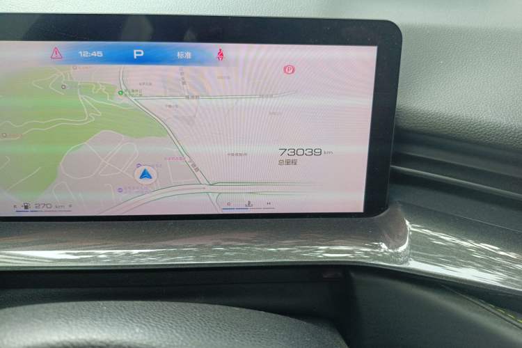 Used Haval H6S 2022 2.0T Two-Wheel Drive JoyRun Version Odometer Close Up