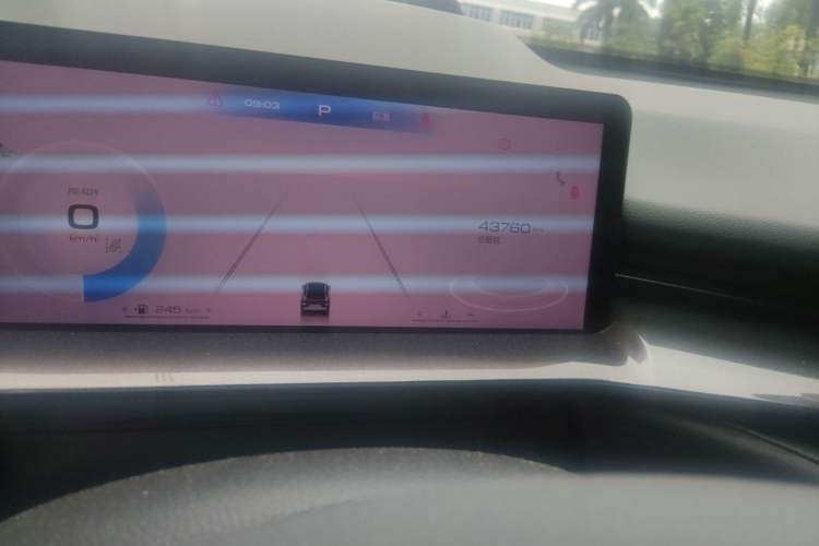 Used Haval H6S 2022 1.5T DHT ZhiRun Edition Odometer Close Up