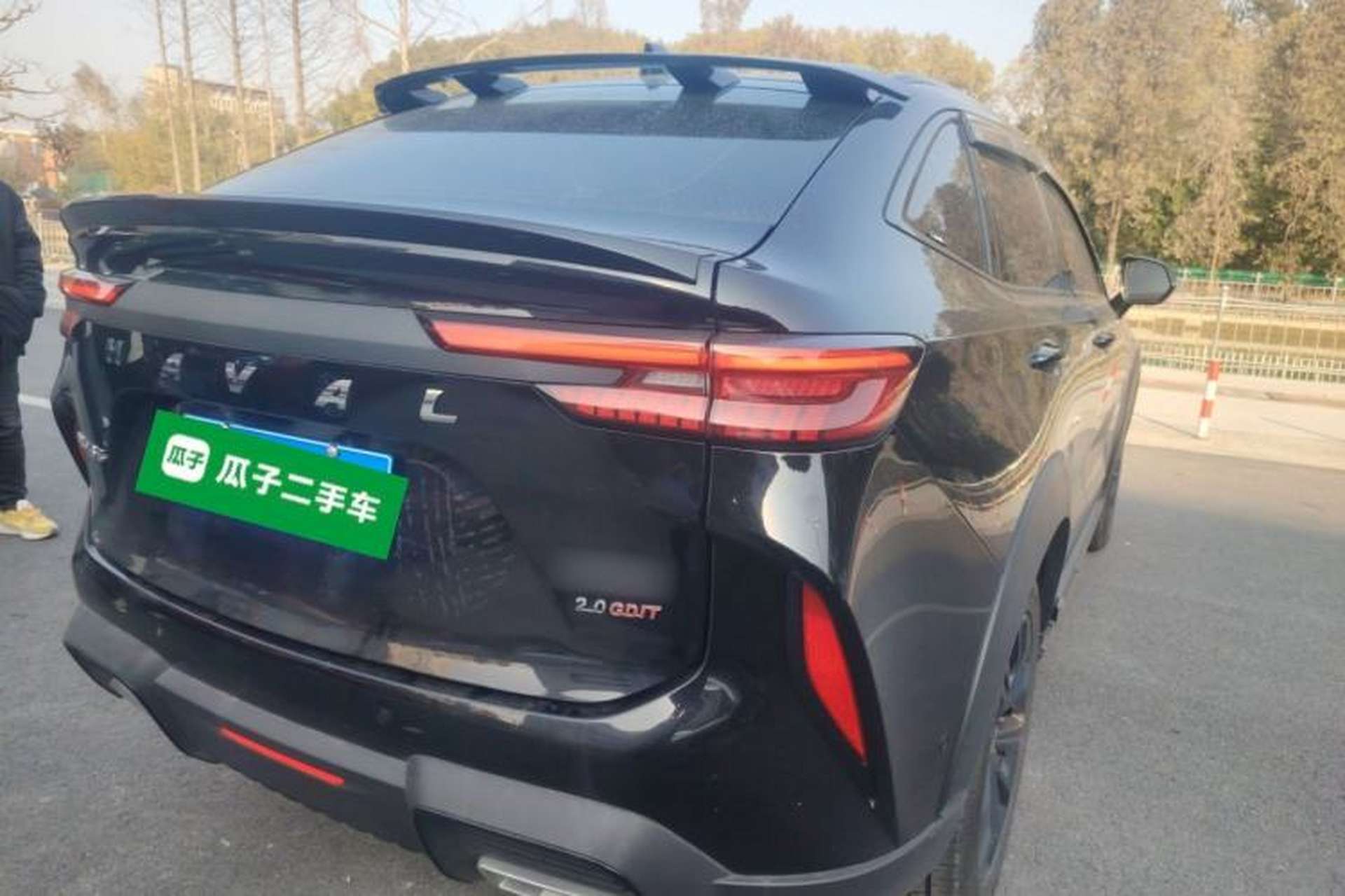 Used Haval H6S 2022 2.0T All-Wheel-Drive Trendy Sports Edition Rear Right 45 Deg