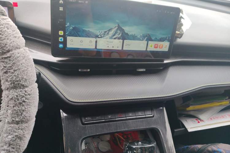 Used Haval H6S 2022 2.0T Two-Wheel Drive ZhiRun Version Audio And AC Panel