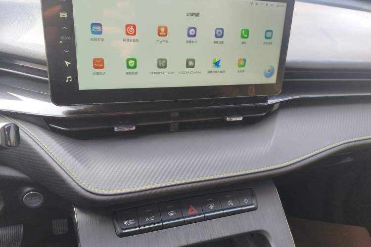 Used Haval H6S 2022 2.0T Two-Wheel Drive JoyRun Version Audio And AC Panel