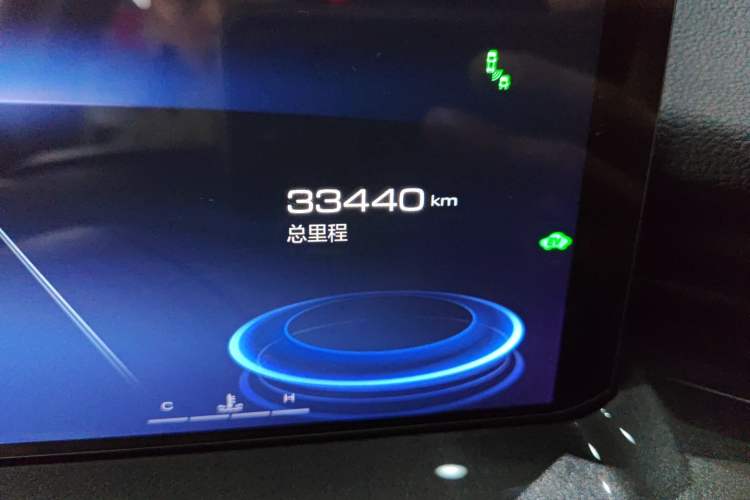 Used Haval H6S 2022 1.5T DHT ZhiRun Edition Odometer Close Up