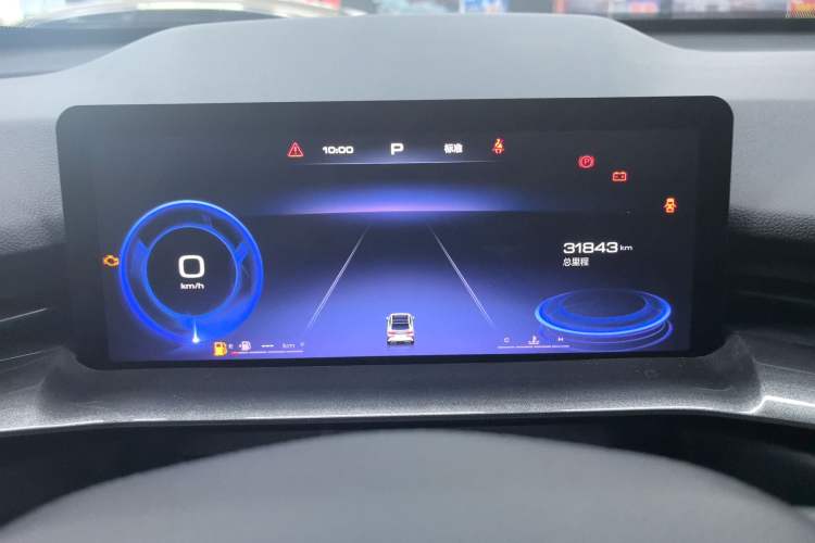 Used Haval H6S 2022 2.0T Two-Wheel Drive JoyRun Version Odometer Close Up