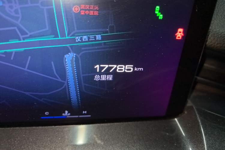 Used Haval H6S 2022 2.0T All-Wheel-Drive Trendy Sports Edition Odometer Close Up