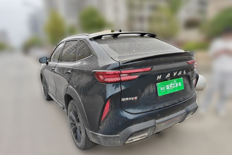 Used Haval H6S 2022 2.0T Two-Wheel Drive ZhiRun Version Rear Left 45 Deg