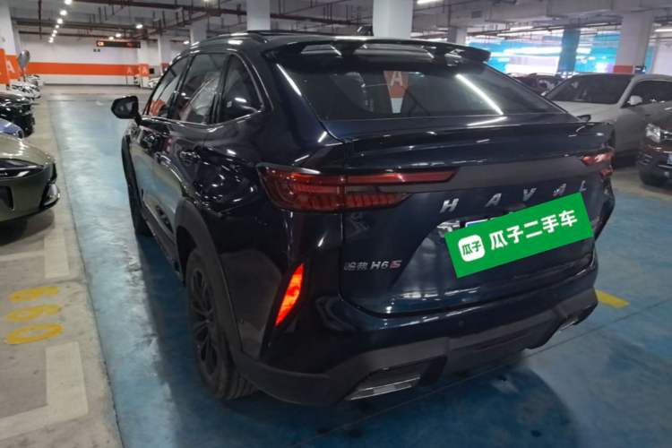 Used Haval H6S 2022 2.0T All-Wheel-Drive Trendy Sports Edition Rear Left 45 Deg