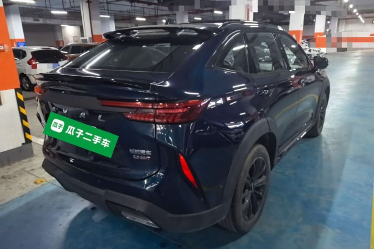 Used Haval H6S 2022 2.0T All-Wheel-Drive Trendy Sports Edition Rear Right 45 Deg