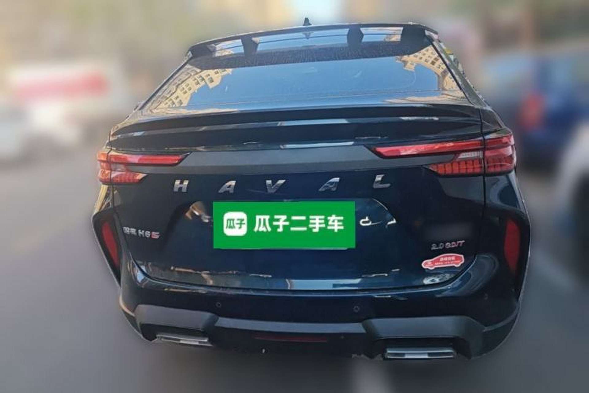 Used Haval H6S 2022 2.0T Two-Wheel Drive ZhiRun Version Rear