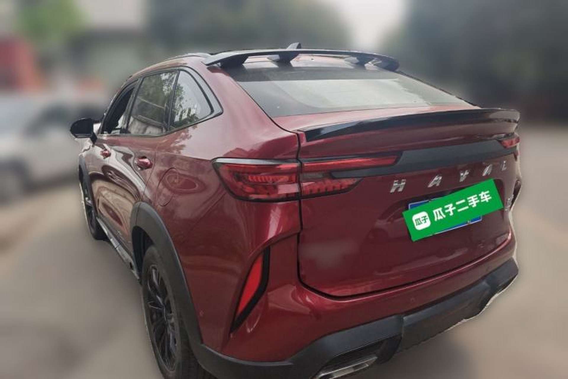 Used Haval H6S 2022 2.0T All-Wheel-Drive Trendy Sports Edition Rear Left 45 Deg