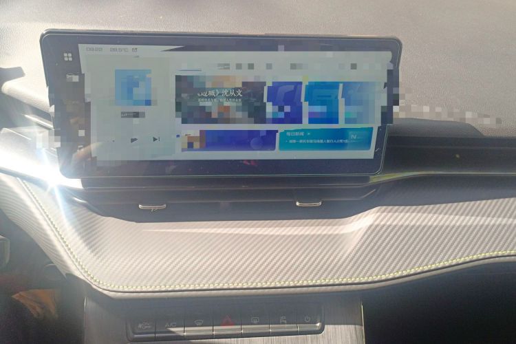 Used Haval H6S 2022 2.0T Two-Wheel Drive ZhiRun Version Audio And AC Panel