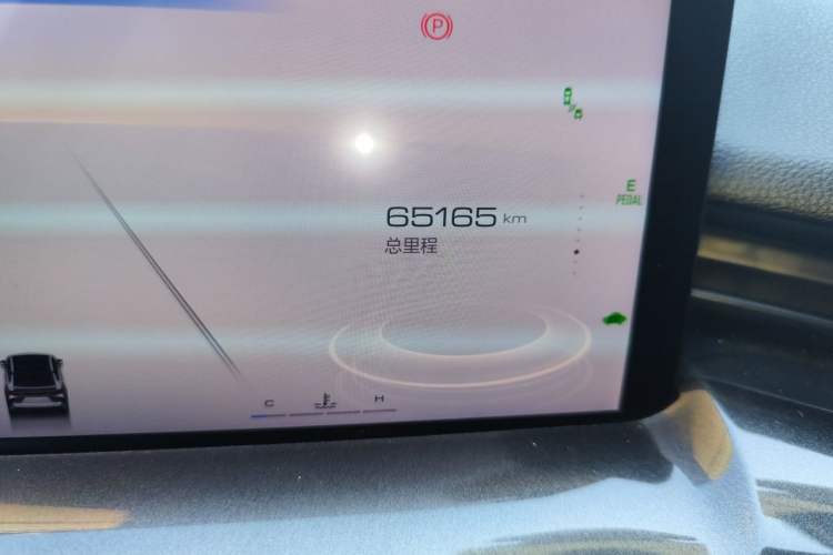 Used Haval H6S 2022 1.5T DHT ZhiRun Edition Odometer Close Up