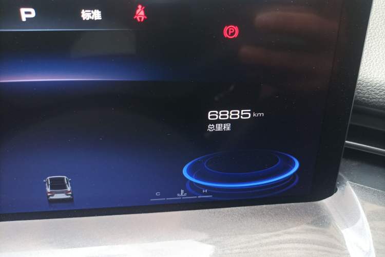Used Haval H6S 2022 2.0T Two-Wheel Drive JoyRun Version Odometer Close Up