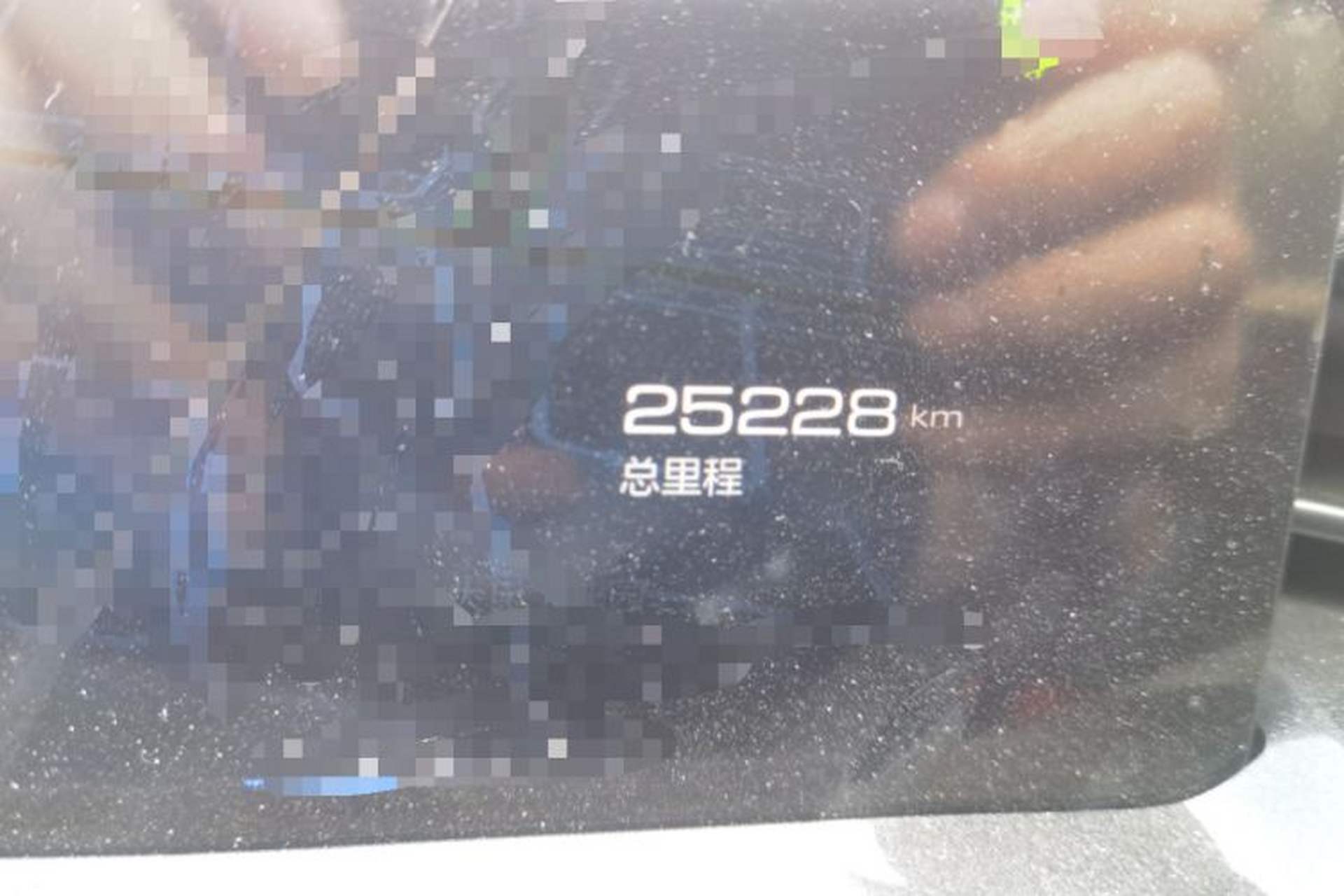 Used Haval H6S 2022 2.0T Two-Wheel Drive ZhiRun Version Odometer Close Up
