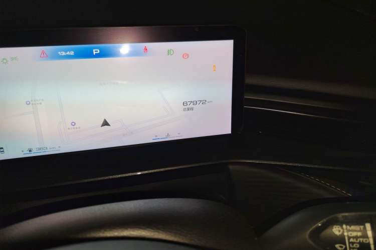 Used Haval H6S 2022 2.0T Two-Wheel Drive ZhiRun Version Odometer Close Up