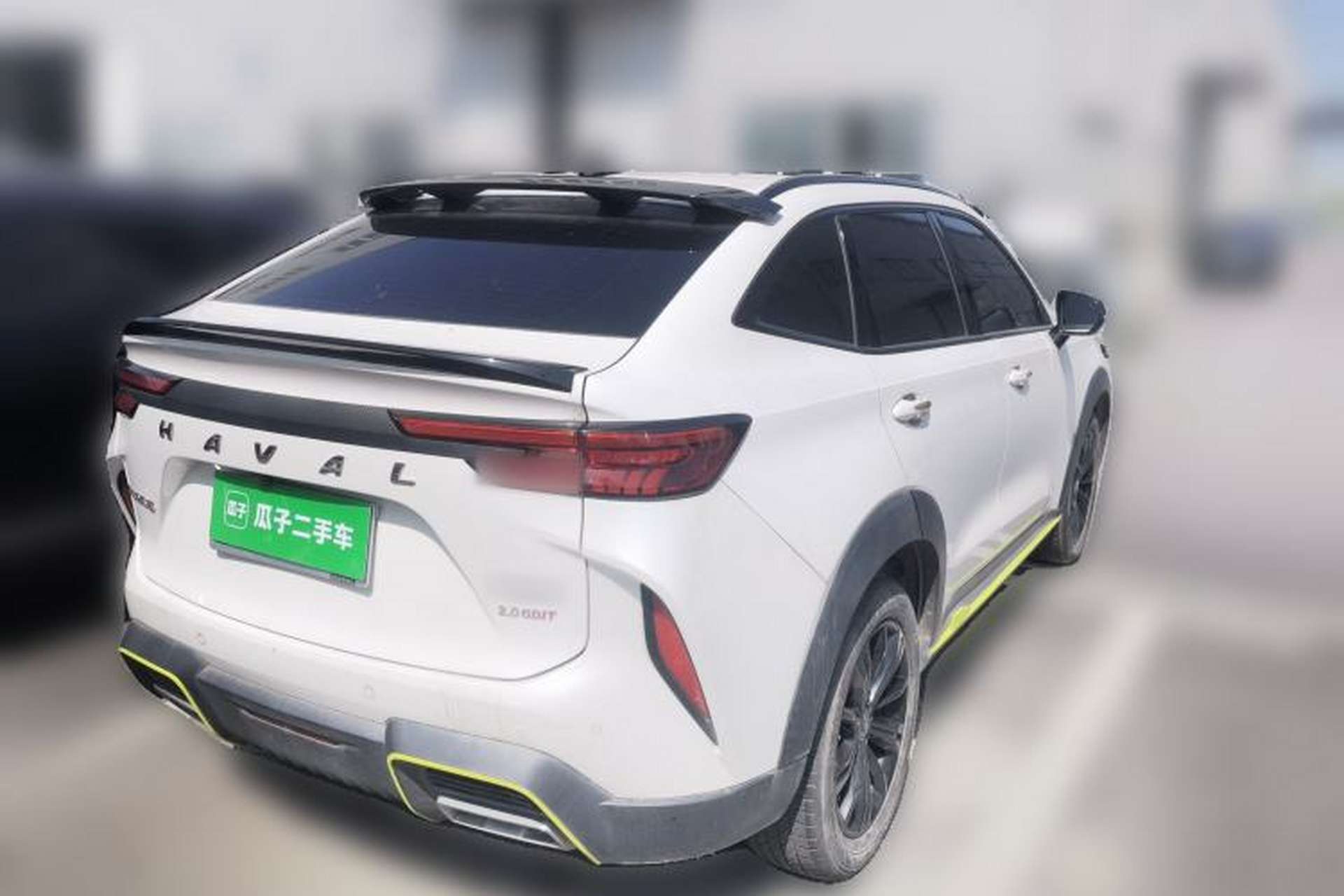 Used Haval H6S 2022 2.0T Two-Wheel Drive ZhiRun Version Rear Right 45 Deg