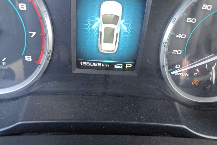 Used Haval H7 2016 Blue-Label H7 2.0T Automatic Luxury Model Odometer Close Up