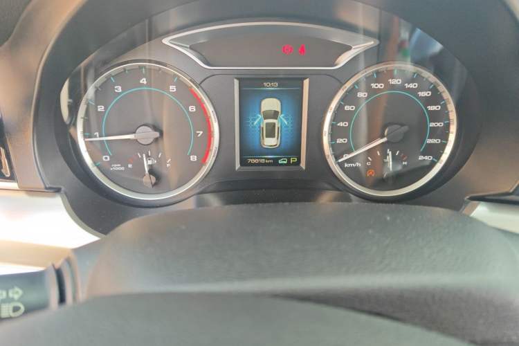 Used Haval H7 2016 Blue-Label H7 2.0T Automatic Luxury Model Odometer Close Up