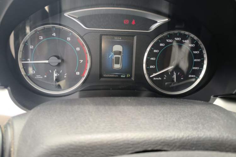 Used Haval H7 2016 Blue-Label H7 2.0T Automatic Luxury Model Odometer Close Up